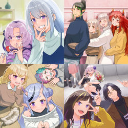 This is a pixiv picture whose title is 推しと推しが仲良くしている姿を見たい.