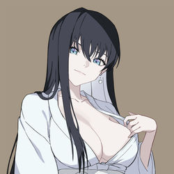 This is a pixiv picture whose title is Yuki-Onna.