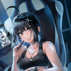 This is a pixiv picture whose title is Artist.