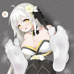 This is a pixiv picture whose title is 织小姐要被欺负力（悲）.
