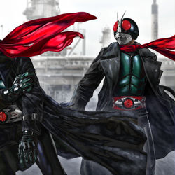 This is a pixiv picture whose title is シン・仮面ライダー.