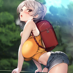 This is a pixiv picture whose title is メスガキ風カブール.