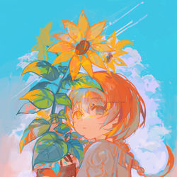 This is a pixiv picture whose title is 君が置いていった夏.