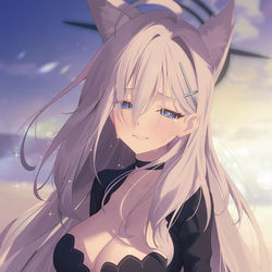 This is a pixiv picture whose title is 「ずっと...苦しかった」.