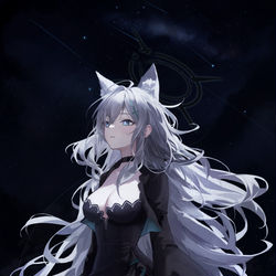 This is a pixiv picture whose title is シロコ.