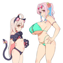 This is a pixiv picture whose title is おにまい.