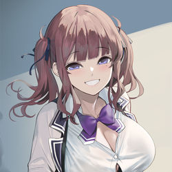 This is a pixiv picture whose title is 「見てたでしょ？」.
