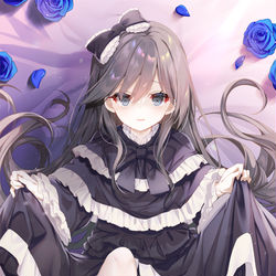 This is a pixiv picture whose title is 屋敷わらし.