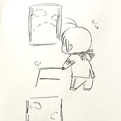 This is a pixiv picture whose title is ジャパニーズ監督生のらくがき.