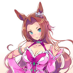 This is a pixiv picture whose title is カワカミプリンセス.