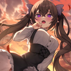 This is a pixiv picture whose title is はたてちゃんにこういう服着て欲しい.