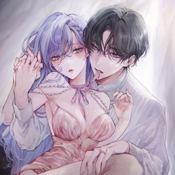 This is a pixiv picture whose title is 公爵様との結婚.