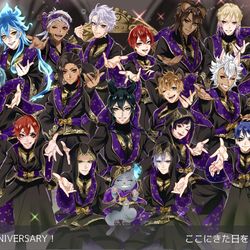 This is a pixiv picture whose title is 【ツイステ3周年おめでとう！】まとめ.