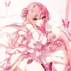 This is a pixiv picture whose title is 城ヶ崎美嘉.