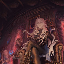 This is a pixiv picture whose title is メデューサくん.
