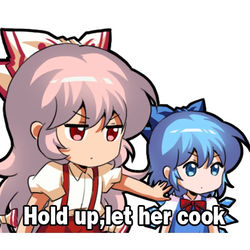 This is a pixiv picture whose title is 东方Project-藤原妹红.