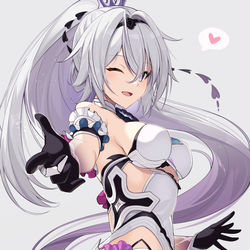 This is a pixiv picture whose title is 終焉の律者.