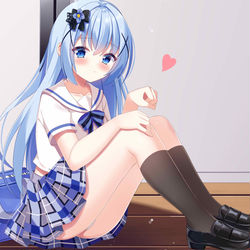 This is a pixiv picture whose title is 香風智乃.