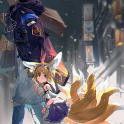 This is a pixiv picture whose title is 铃兰.