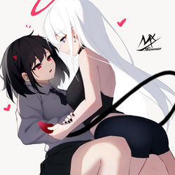 This is a pixiv picture whose title is ❤.