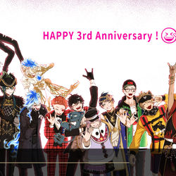 This is a pixiv picture whose title is HAPPY 3rd Anniversary !!.