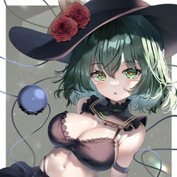 This is a pixiv picture whose title is 黒こいしちゃん.