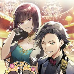 This is a pixiv picture whose title is カジノ名探偵と女医.