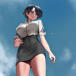 This is a pixiv picture whose title is Ol.
