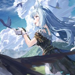 This is a pixiv picture whose title is メジロアルダン.