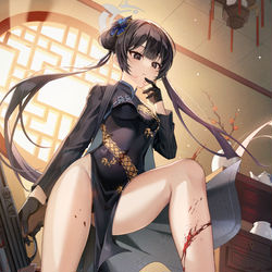 This is a pixiv picture whose title is キサキ.