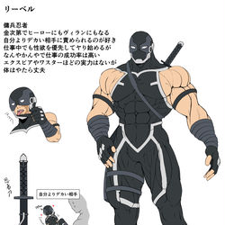 This is a pixiv picture whose title is オリキャラ　リーベル.