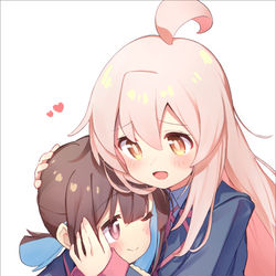 This is a pixiv picture whose title is まひろともみじ.