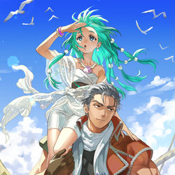 This is a pixiv picture whose title is ロマサガ2まとめ5.