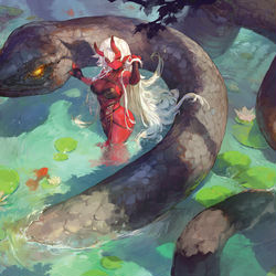 This is a pixiv picture whose title is yoclesh.