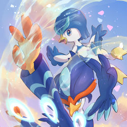 This is a pixiv picture whose title is アクアステップ.