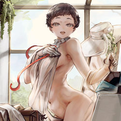 This is a pixiv picture whose title is ”どれがいいかしら？”.