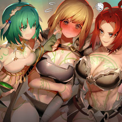 This is a pixiv picture whose title is 地、戦士族.