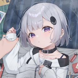 This is a pixiv picture whose title is 「今日は気分じゃないんだけど…」.