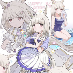 This is a pixiv picture whose title is 3月19日はミークの日.