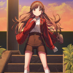 This is a pixiv picture whose title is 園田智代子.