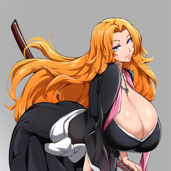 This is a pixiv picture whose title is 松本 乱菊.