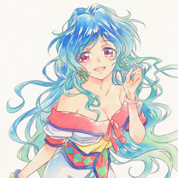 This is a pixiv picture whose title is みつめてナイト　アン.