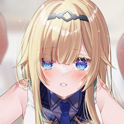 This is a pixiv picture whose title is 「言うから、耳ふさいでて・・・」.