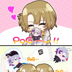 This is a pixiv picture whose title is POG…！.