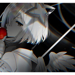 This is a pixiv picture whose title is 🍎.