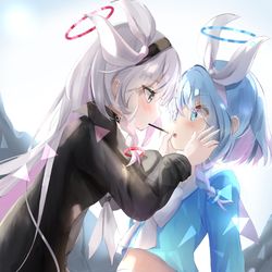This is a pixiv picture whose title is プラナ💙アロナ.