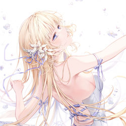 This is a pixiv picture whose title is Don't forget me.