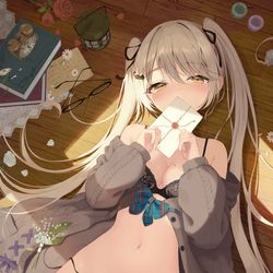 This is a pixiv picture whose title is 匂いが好きだった.