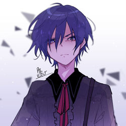 This is a pixiv picture whose title is ニーゴKAITOさんらくがき。.
