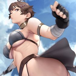 This is a pixiv picture whose title is リメイク.